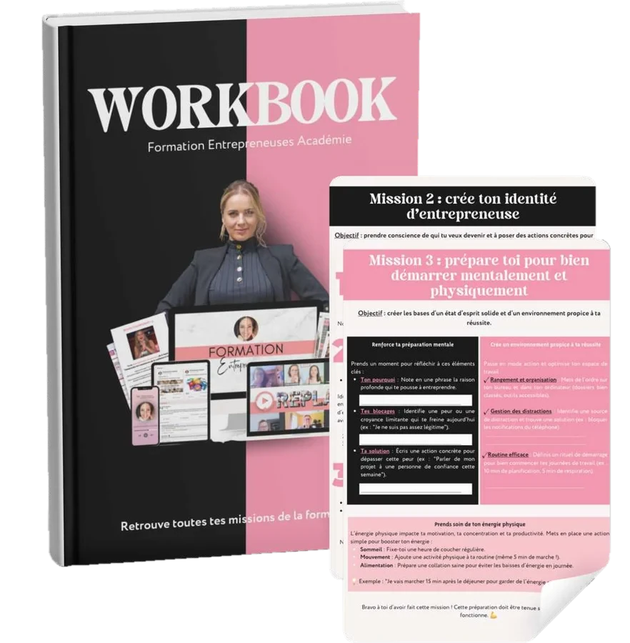 Le cahier de missions, avec deux de ses pages